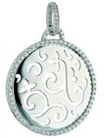 Charm Roberto Giannotti Woman Misteri Della Notte in Silver Zirconia MIS100 - MIS100